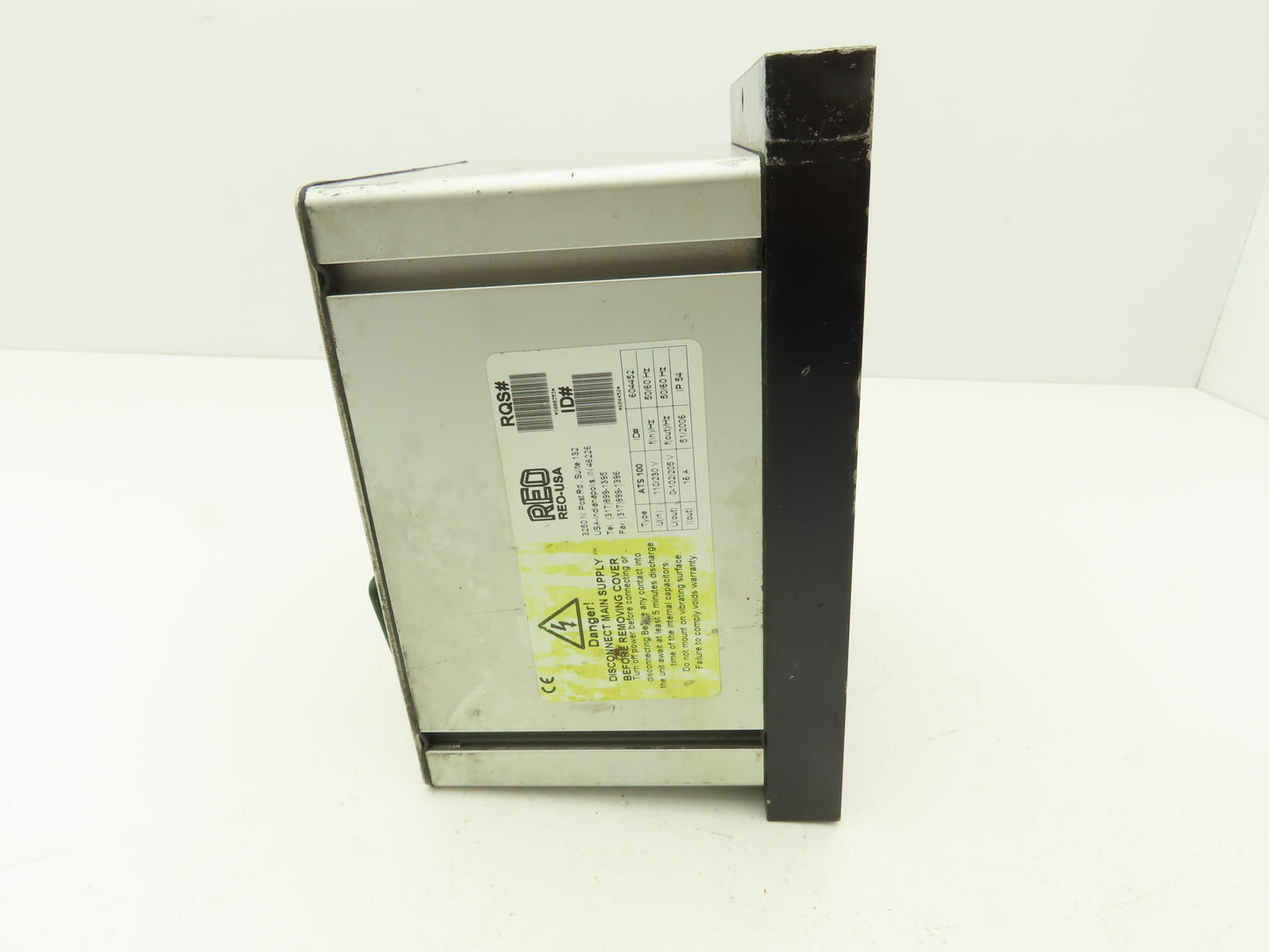 REO USA REOVIB ATS 100 Phase Angle Vibratory Frequency Controller 110/230V