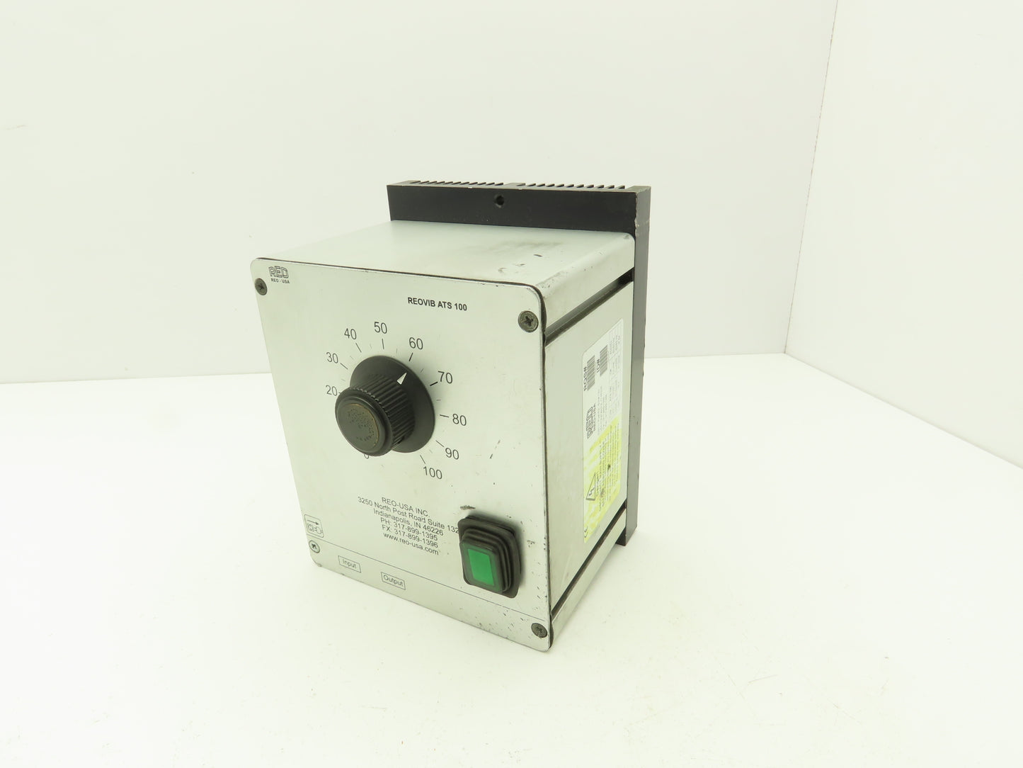 REO USA REOVIB ATS 100 Phase Angle Vibratory Frequency Controller 110/230V