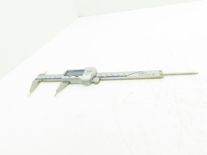 Mitutoyo 573-725-20 Digimatic Point Tip Caliper 0-6" 150mm .0005" NTD12P-P6"M