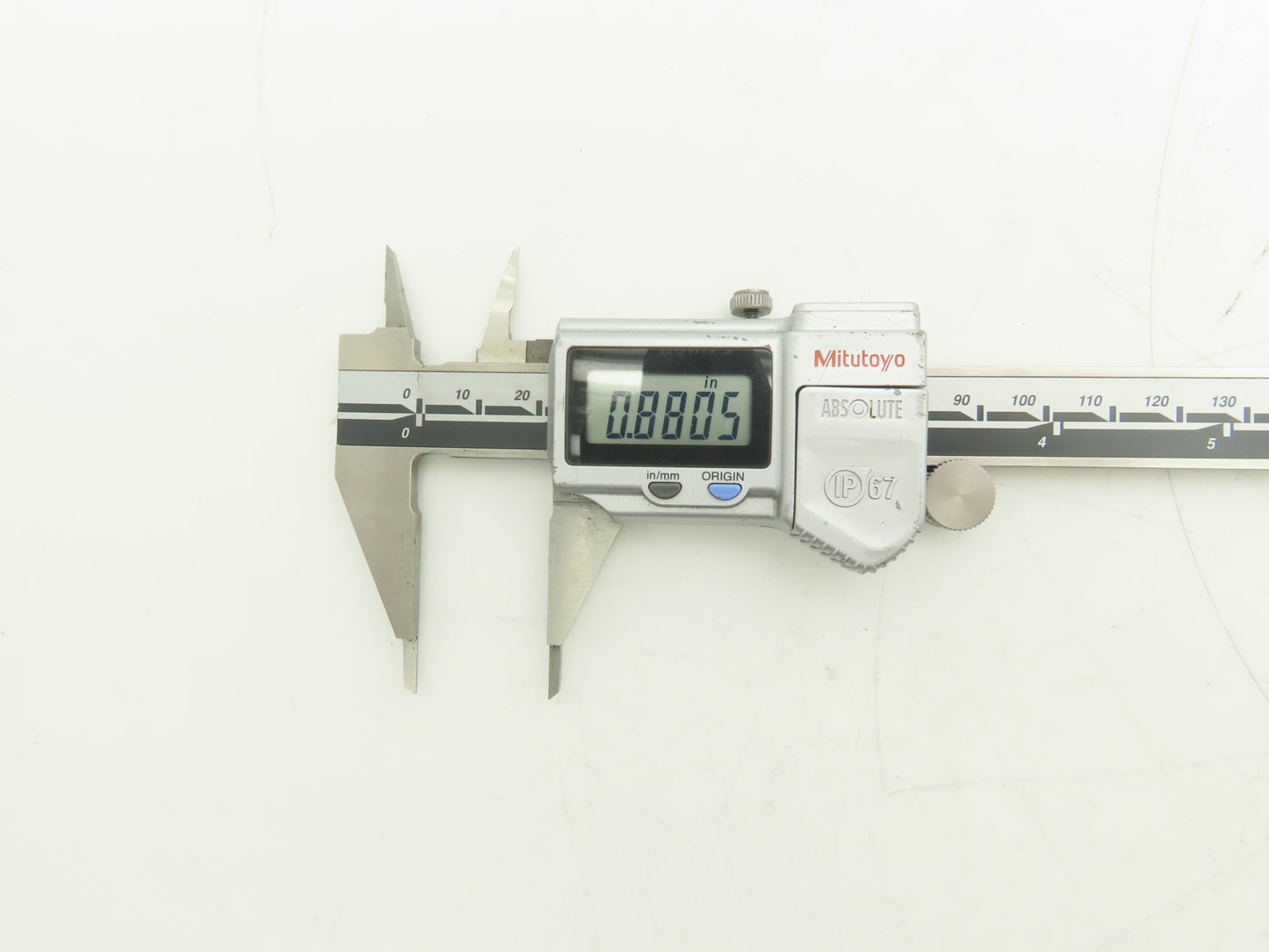 Mitutoyo 573-725 Digimatic Point Tip Caliper 0-6" 150mm .0005" NTD12P-6"PMX