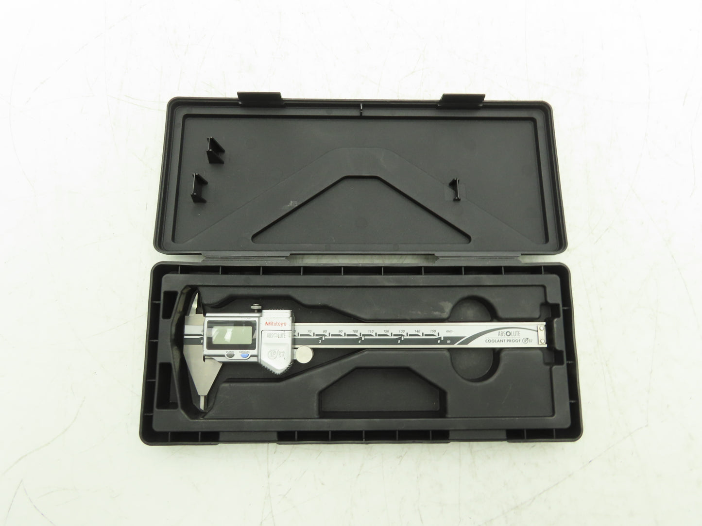 Mitutoyo 573-725 Digimatic Point Tip Caliper 0-6" 150mm .0005" NTD12P-6"PMX
