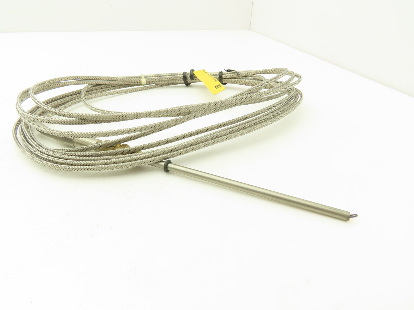 Pyromation J38E-006-15A-15HT-F1B240-2 Thermocouple Temperature Probe W/ Adapter