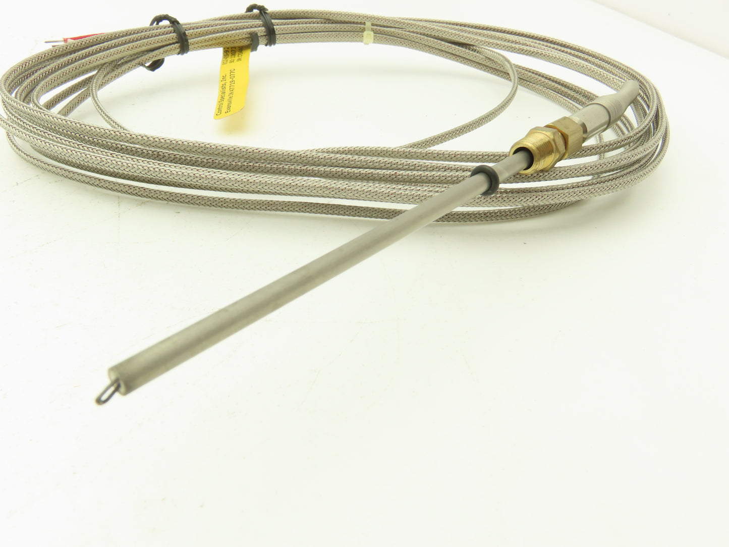 Pyromation J38E-006-15A-15HT-F1B240-2 Thermocouple Temperature Probe W/ Adapter