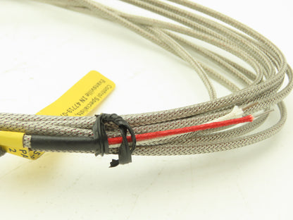 Pyromation J38E-006-15A-15HT-F1B240-2 Thermocouple Temperature Probe W/ Adapter