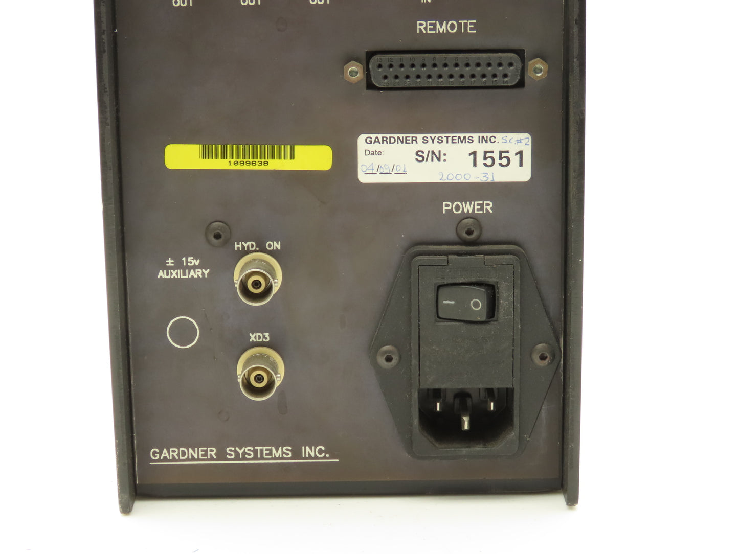 Gardner Systems GS 2000 Servo Controller