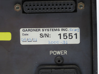 Gardner Systems GS 2000 Servo Controller