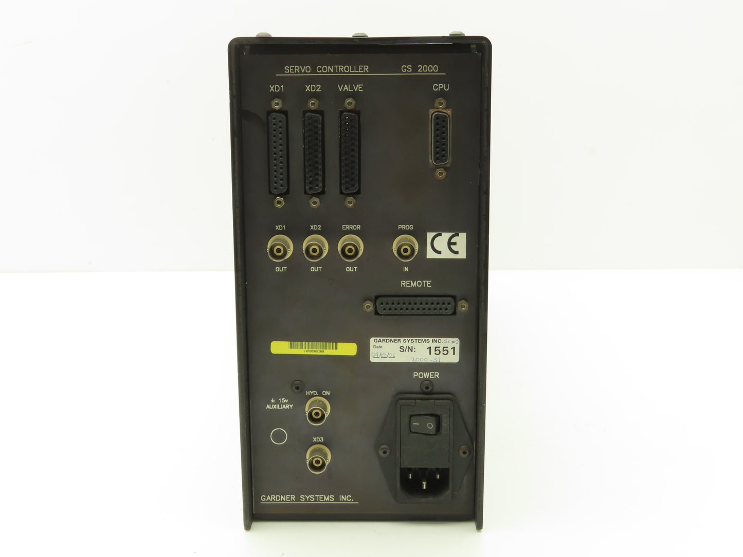 Gardner Systems GS 2000 Servo Controller