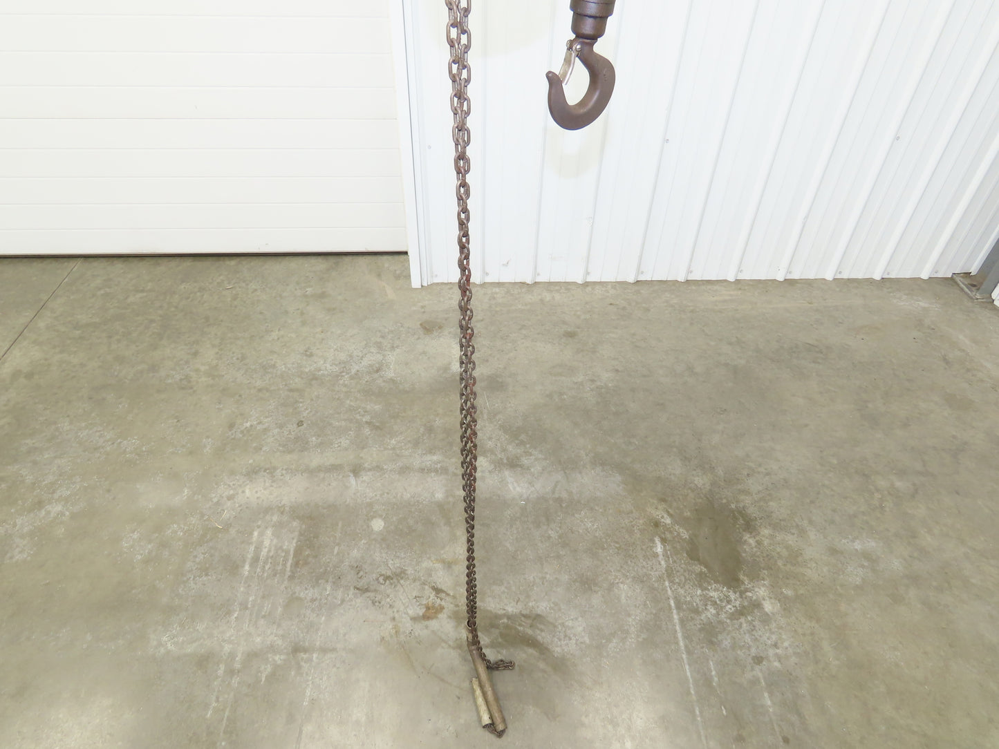 Aro 7750DT 1/2 Ton 1000 LB Pneumatic Air Chain Hoist 17'6" Lift 7' Pull Chain