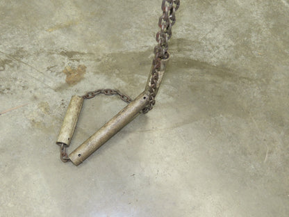 Aro 7750DT 1/2 Ton 1000 LB Pneumatic Air Chain Hoist 17'6" Lift 7' Pull Chain