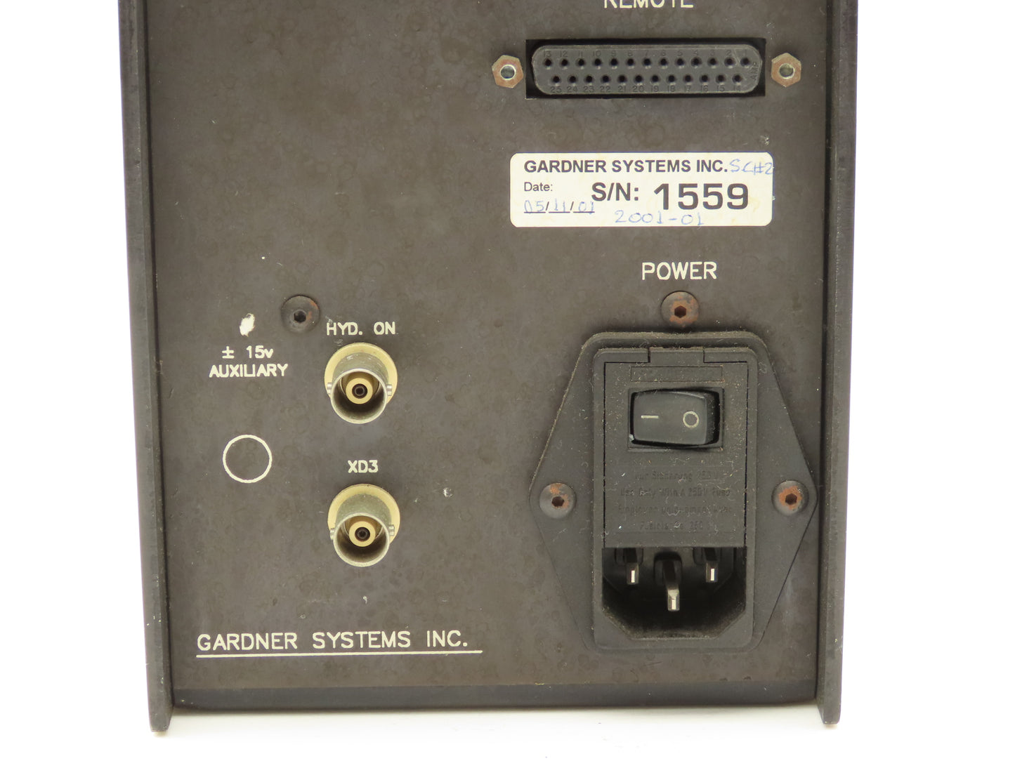 Gardner Systems GS 2001-01 GS 2000 Servo Controller -READ
