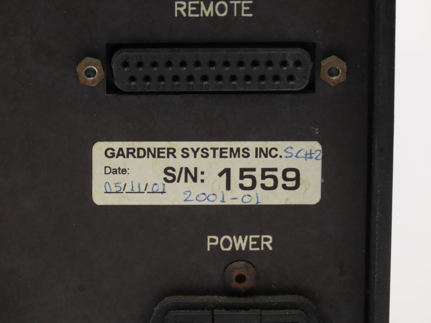Gardner Systems GS 2001-01 GS 2000 Servo Controller -READ