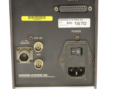 Gardner Systems GS 2003-01 GS 2000 Servo Controller