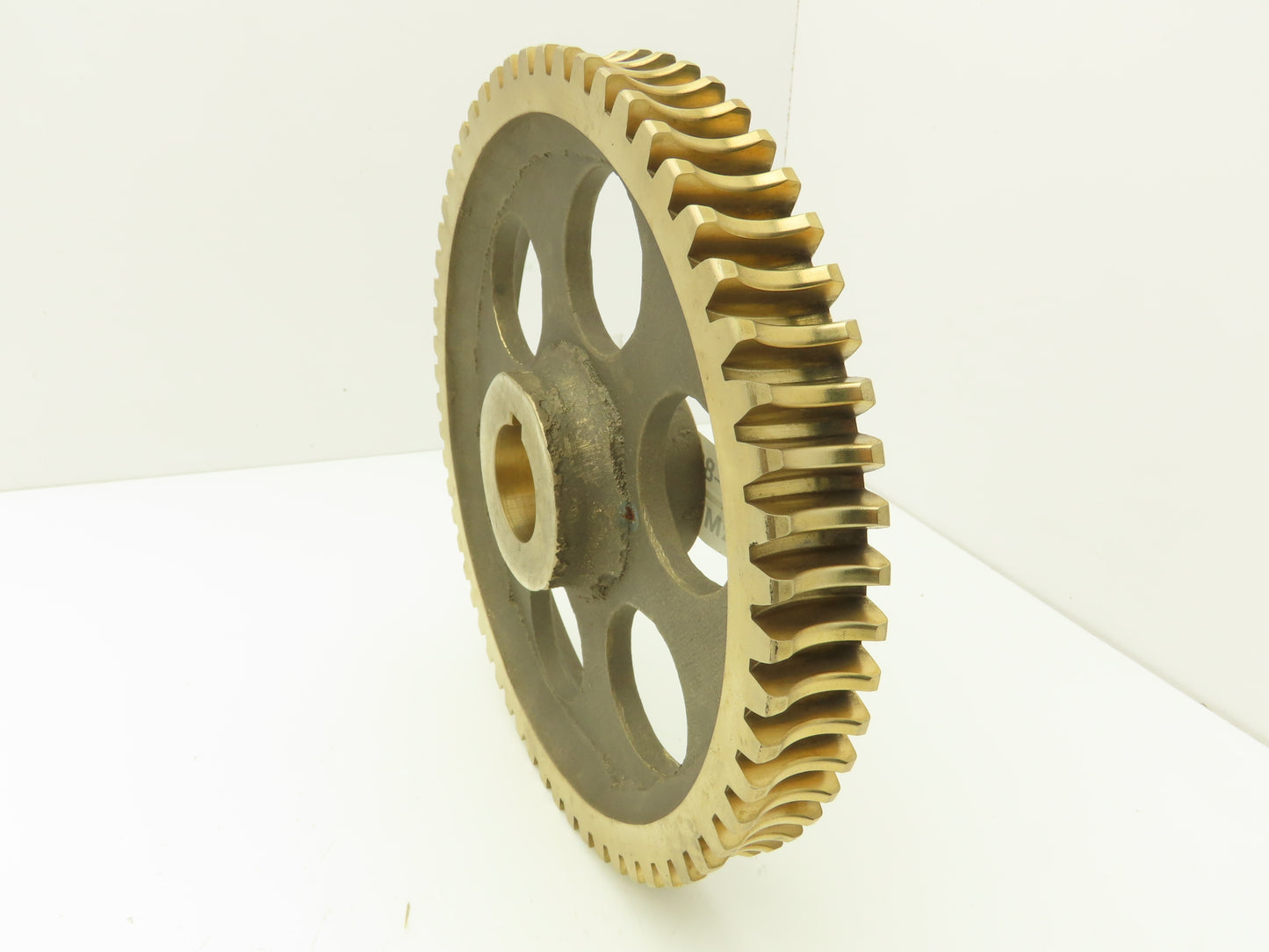 60 Tooth Bronze Worm Gear 10" Dia 1.5" Bore with 1-1/8" Output Shaft Gearbox Kit