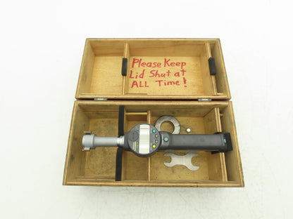 Mitutoyo 568-468-10 Borematic Digital Bore Gage 1.2-1.6" Range 0.00005"/0.001mm
