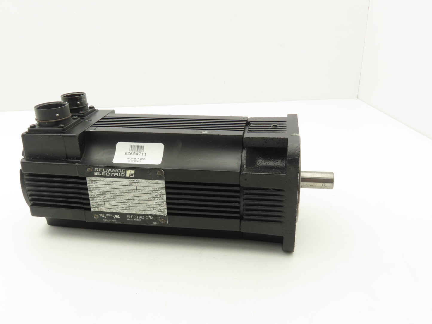 Reliance Electric 1326AB-B420H-21-SERIES C Servo Motor 1.74/2.08kW 5000/6000RPM