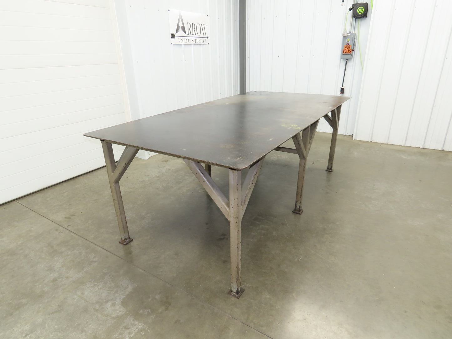 5/16" Top Steel Fabrication Welding Layout Table Work Bench 96"x48"x34"