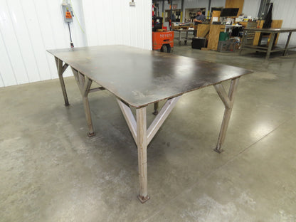5/16" Top Steel Fabrication Welding Layout Table Work Bench 96"x48"x34"