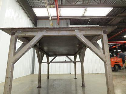 5/16" Top Steel Fabrication Welding Layout Table Work Bench 96"x48"x34"