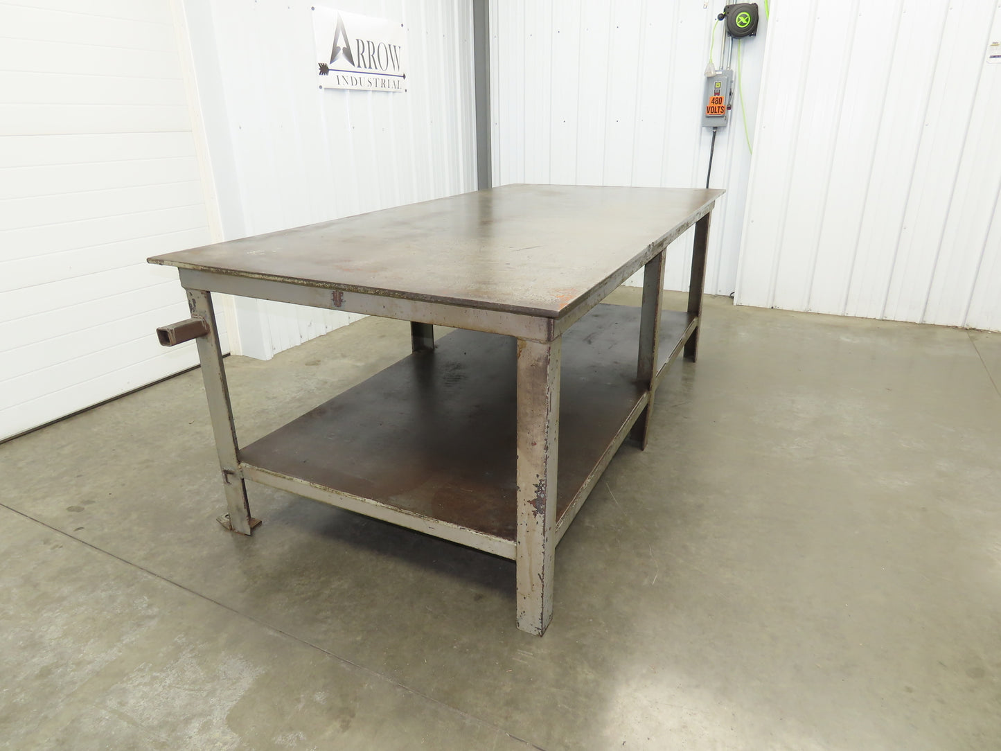 5/8" Top Steel Fabrication Welding Layout Table Work Bench 96"x48"x36"