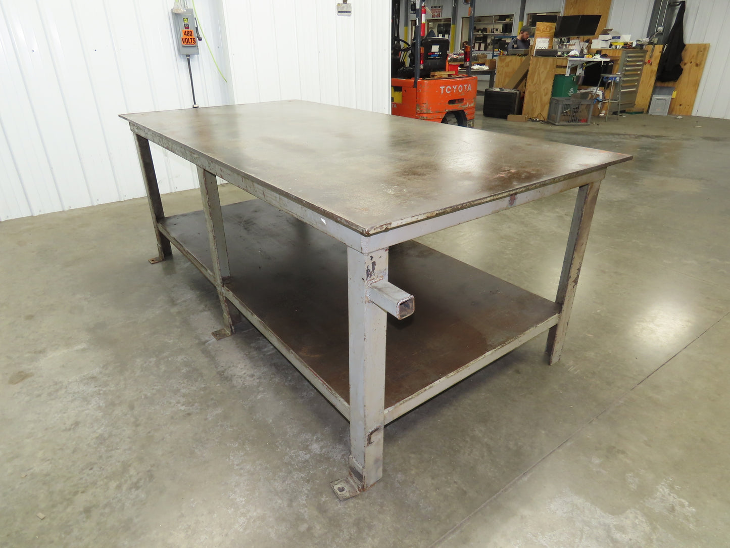 5/8" Top Steel Fabrication Welding Layout Table Work Bench 96"x48"x36"