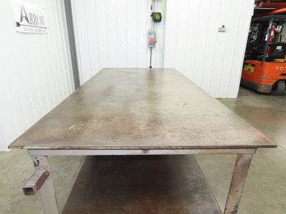 5/8" Top Steel Fabrication Welding Layout Table Work Bench 96"x48"x36"