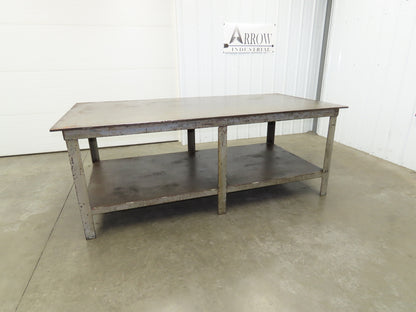 5/8" Top Steel Fabrication Welding Layout Table Work Bench 96"x48"x36"
