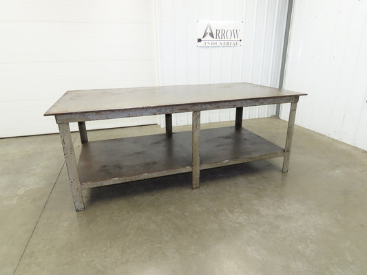 5/8" Top Steel Fabrication Welding Layout Table Work Bench 96"x48"x36"
