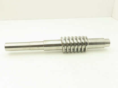 A23-8834-2 Worm Gear Shaft Step Diameters 14"L x 1-7/16"  1-3/16" x 1-1/8"