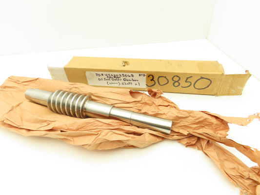 A23-8834-2 Worm Gear Shaft Step Diameters 14"L x 1-7/16"  1-3/16" x 1-1/8"
