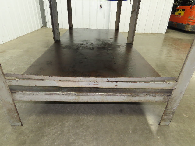 1/2" Top Steel Fabrication Welding Layout Table Work Bench 96"x48" Wilton Vise