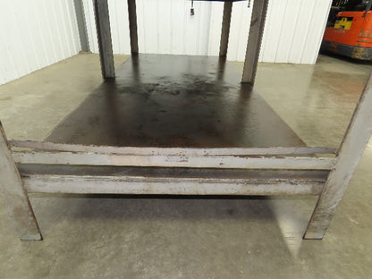 1/2" Top Steel Fabrication Welding Layout Table Work Bench 96"x48" Wilton Vise