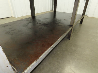 1/2" Top Steel Fabrication Welding Layout Table Work Bench 96"x48" Wilton Vise