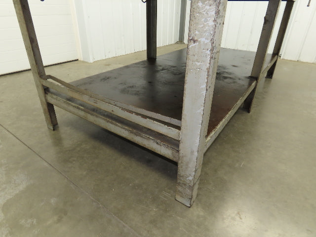 1/2" Top Steel Fabrication Welding Layout Table Work Bench 96"x48" Wilton Vise