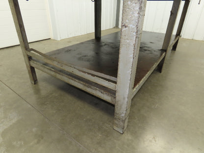 1/2" Top Steel Fabrication Welding Layout Table Work Bench 96"x48" Wilton Vise