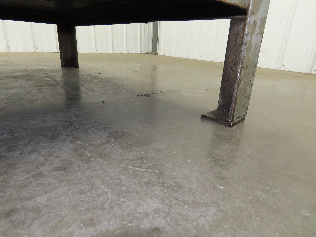1/2" Top Steel Fabrication Welding Layout Table Work Bench 96"x48" Wilton Vise