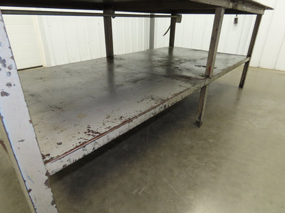 1/4" Top Steel Fabrication Welding Layout Table Work Bench 96"x48"x33"