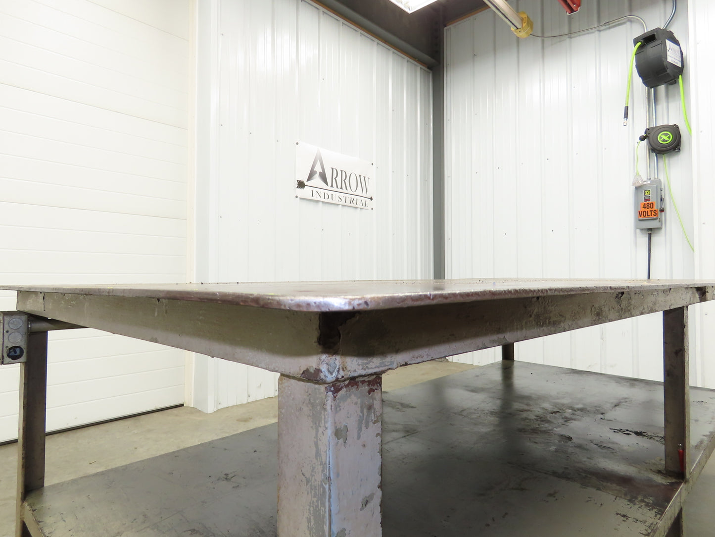 1/4" Top Steel Fabrication Welding Layout Table Work Bench 96"x48"x33"