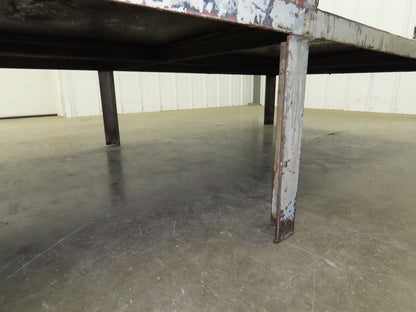 1/4" Top Steel Fabrication Welding Layout Table Work Bench 96"x48"x33"