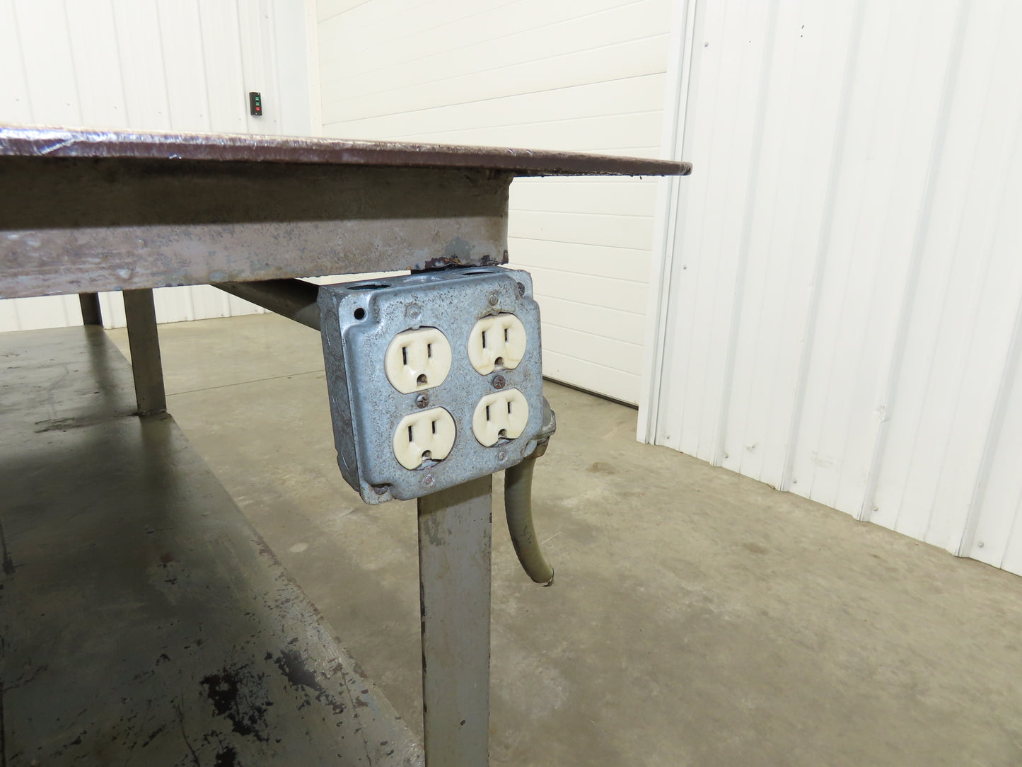 1/4" Top Steel Fabrication Welding Layout Table Work Bench 96"x48"x33"