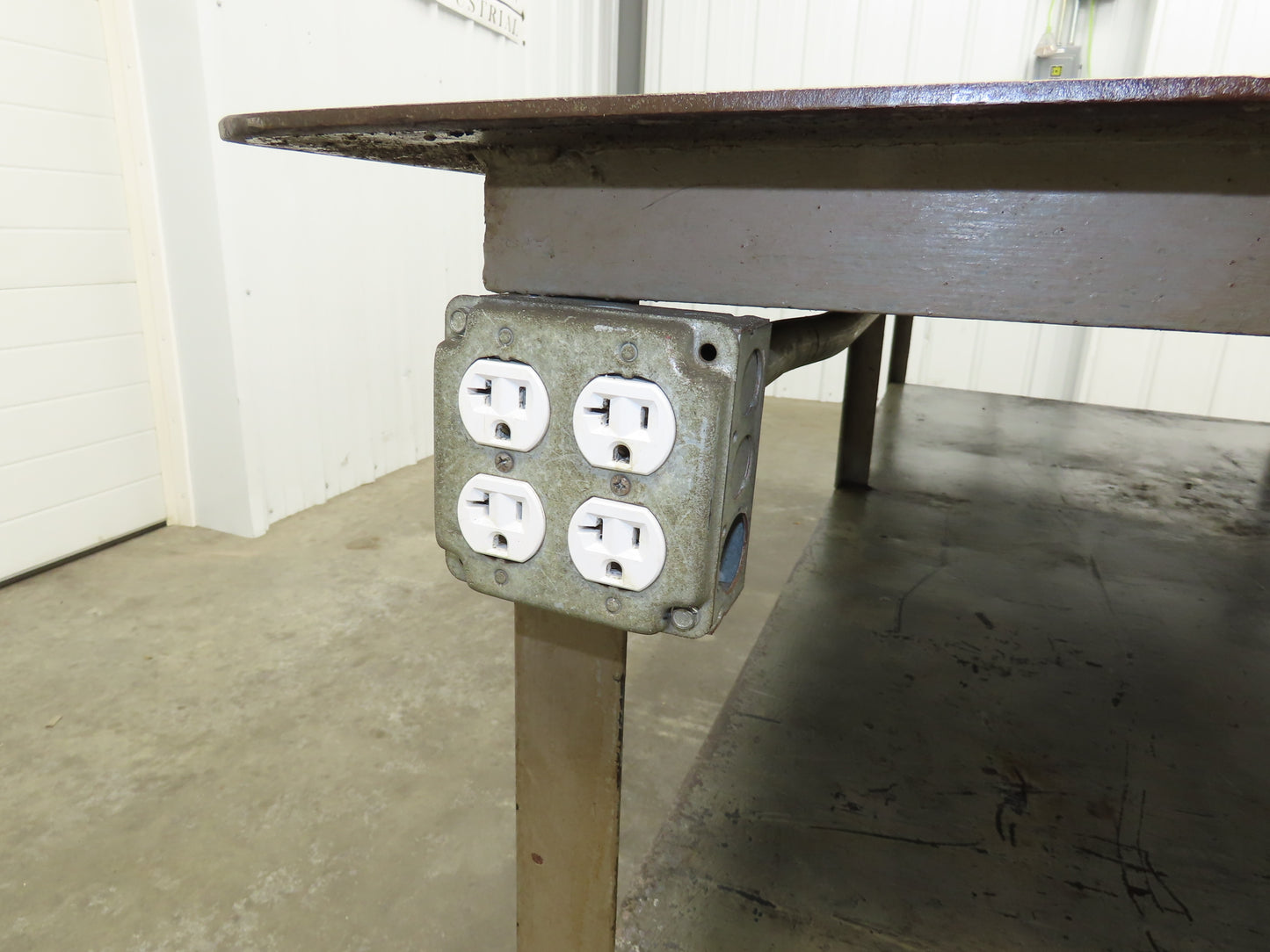 1/4" Top Steel Fabrication Welding Layout Table Work Bench 96"x48"x33"
