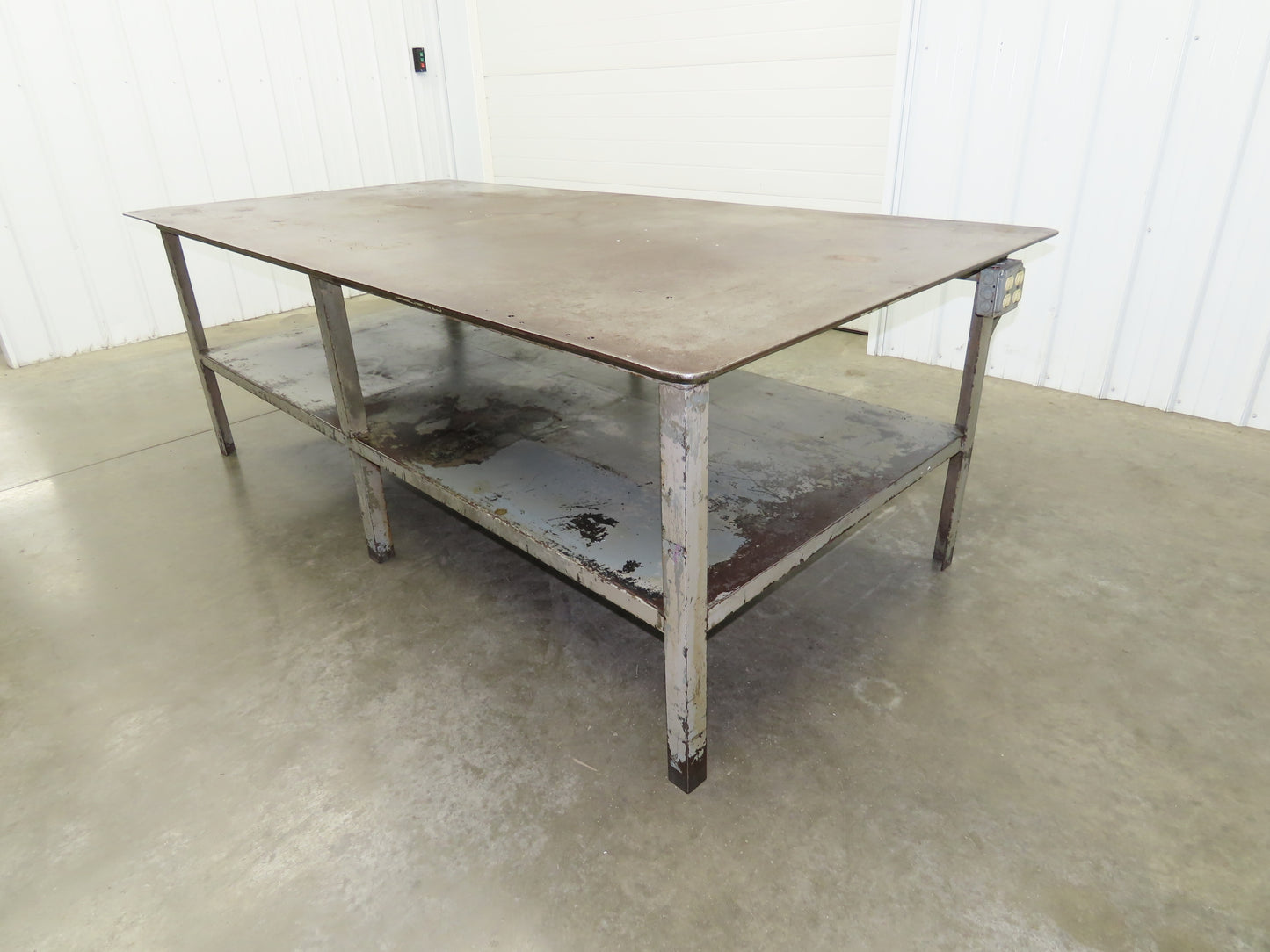 1/4" Top Steel Fabrication Welding Layout Table Work Bench 96"x48"x33"