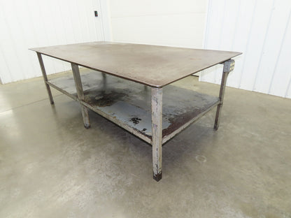 1/4" Top Steel Fabrication Welding Layout Table Work Bench 96"x48"x33"