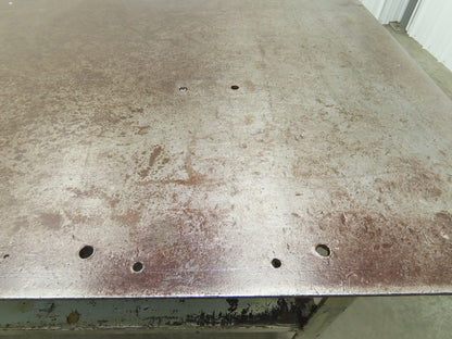 1/4" Top Steel Fabrication Welding Layout Table Work Bench 96"x48"x33"
