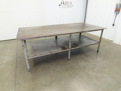 1/4" Top Steel Fabrication Welding Layout Table Work Bench 96"x48"x33"