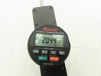 Starrett 2740-4 Wisdom Digital Gage Indicator 0-2" Range .001"  Inches Only