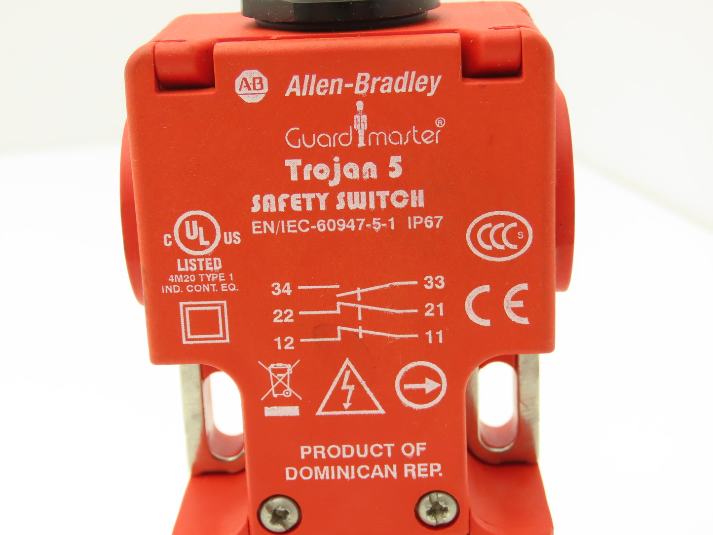 Allen Bradley 440K-T11207 Trojan 5 Guardmaster Safety Switch Tongue Interlock