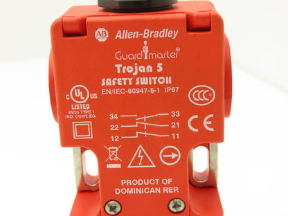 Allen Bradley 440K-T11207 Trojan 5 Guardmaster Safety Switch Tongue Interlock