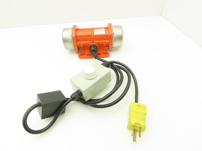 Yuanpu HY-120-110N Industrial Vibrating Motor 110V 1Ph 120W 3600RPM Flange Mount