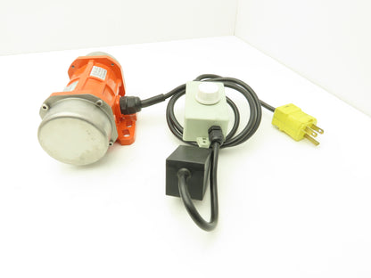 Yuanpu HY-120-110N Industrial Vibrating Motor 110V 1Ph 120W 3600RPM Flange Mount