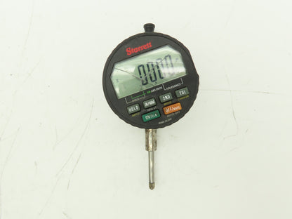 Starrett F2730-1 Wisdom Digital Indicator 0-1" 25mm .0001" -Cracked glass, Works